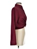 Minkpink Burgundy Long Sleeve Blouse Size XS - photo 4