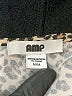 Amp Animal Print Brown Long Sleeve Blouse Size M - photo 7
