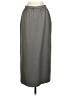 William Pearson Solid Gray Formal Skirt Size S - photo 2