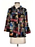 Damee, Inc. 100% Polyester Print Black Jacket Size S - photo 1