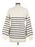 Davi & Dani Stripes Ivory Pullover Sweater Size M - photo 2