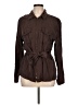 Pulp 100% Rayon Brown Jacket Size L - photo 1