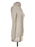 Kimchi Blue Tweed Ivory Turtleneck Sweater Size XS - photo 4