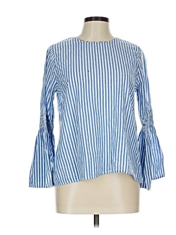 Creme Fraiche 3/4 Sleeve Blouse (view 1)