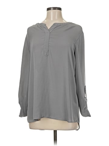 Van Heusen Long Sleeve Blouse (view 1)