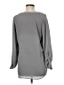 Van Heusen 100% Polyester Gray Long Sleeve Blouse Size M - photo 2
