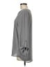 Van Heusen 100% Polyester Gray Long Sleeve Blouse Size M - photo 5