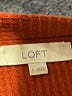 Ann Taylor LOFT Brown Long Sleeve Blouse Size L - photo 7