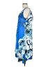 Skye's The Limit Print Blue Casual Dress Size L - photo 5
