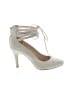 Torrid Gray Tan Heels Size 7 (wide) - photo 1