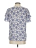 Vince Camuto 100% Polyester Blue Short Sleeve Blouse Size S - photo 2