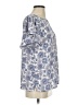 Vince Camuto 100% Polyester Blue Short Sleeve Blouse Size S - photo 4
