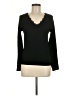 LC Couture Black Long Sleeve Top Size M - photo 1