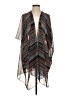 Forever 21 100% Polyester Black Poncho Size S - photo 1