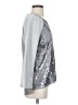 Love Sam Metallic Silver Sweatshirt Size S - photo 4