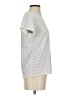 Assorted Brands Tweed Silver White Short Sleeve Turtleneck Size S - photo 4