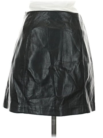 Babaton Faux Leather Skirt (view 2)