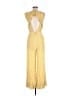 MONTE Polka Dots Yellow Jumpsuit Size S - photo 2