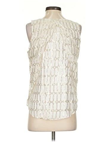 White House Black Market Sleeveless Silk Top (view 2)