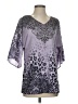 Chico's 100% Polyester Purple 3/4 Sleeve Blouse Size Sm (0) - photo 1