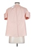 Harshman 100% Cotton Pink Short Sleeve Blouse Size S - photo 2