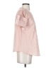 Harshman 100% Cotton Pink Short Sleeve Blouse Size S - photo 4