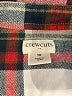 Crewcuts Outlet 100% Cotton Plaid Tan Long Sleeve Button-Down Shirt Size 10 - photo 3