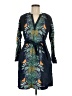 Boden 100% Linen Tropical Blue Casual Dress Size 6 (tall) - photo 1