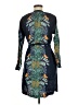 Boden 100% Linen Tropical Blue Casual Dress Size 6 (tall) - photo 2