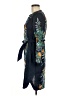 Boden 100% Linen Tropical Blue Casual Dress Size 6 (tall) - photo 5