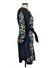 Boden 100% Linen Tropical Blue Casual Dress Size 6 (tall) - photo 4