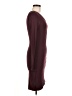 Bobi Solid Burgundy Casual Dress Size S - photo 4