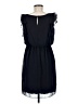 En Focus Studio 100% Polyester Solid Black Blue Cocktail Dress Size 6 - photo 2