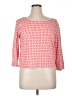 Sophie Max Red 3/4 Sleeve Top Size XL - photo 1