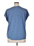 Free Country Blue Short Sleeve Top Size 1X - photo 2