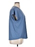 Free Country Blue Short Sleeve Top Size 1X - photo 4