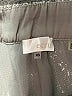 Ecru Metallic Silver Casual Pants Size XS - photo 7