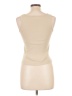 Three Dots Tan Sleeveless T-Shirt Size L - photo 2