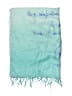 Unbranded 100% Polyester Teal White Scarf One size - photo 2