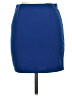 Unbranded Solid Blue Casual Skirt Size M - photo 2