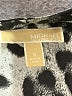 MICHAEL Michael Kors 100% Polyester Animal Print Silver Long Sleeve Blouse Size S - photo 7