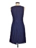 Savile Row 100% Rayon Polka Dots Blue Casual Dress Size 6 - photo 2