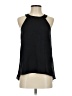 Line & Dot 100% Polyester Black Tank Top Size S - photo 1