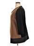 Marina Rinaldi Color Block Brown 3/4 Sleeve Blouse Size 14 (estimated) - photo 5