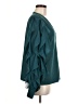 IMAN Teal Long Sleeve Blouse Size M - photo 4