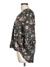 Weston 100% Polyester Floral Gray 3/4 Sleeve Blouse Size L - photo 5