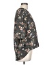 Weston 100% Polyester Floral Gray 3/4 Sleeve Blouse Size L - photo 4