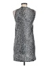 Bobi 100% Cotton Animal Print Silver Casual Dress Size M - photo 2