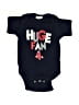 Soft As A Grape Graphic Blue Short Sleeve Onesie 3-6 MO / 6 MO - photo 1