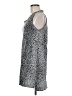 Bobi 100% Cotton Animal Print Silver Casual Dress Size M - photo 5